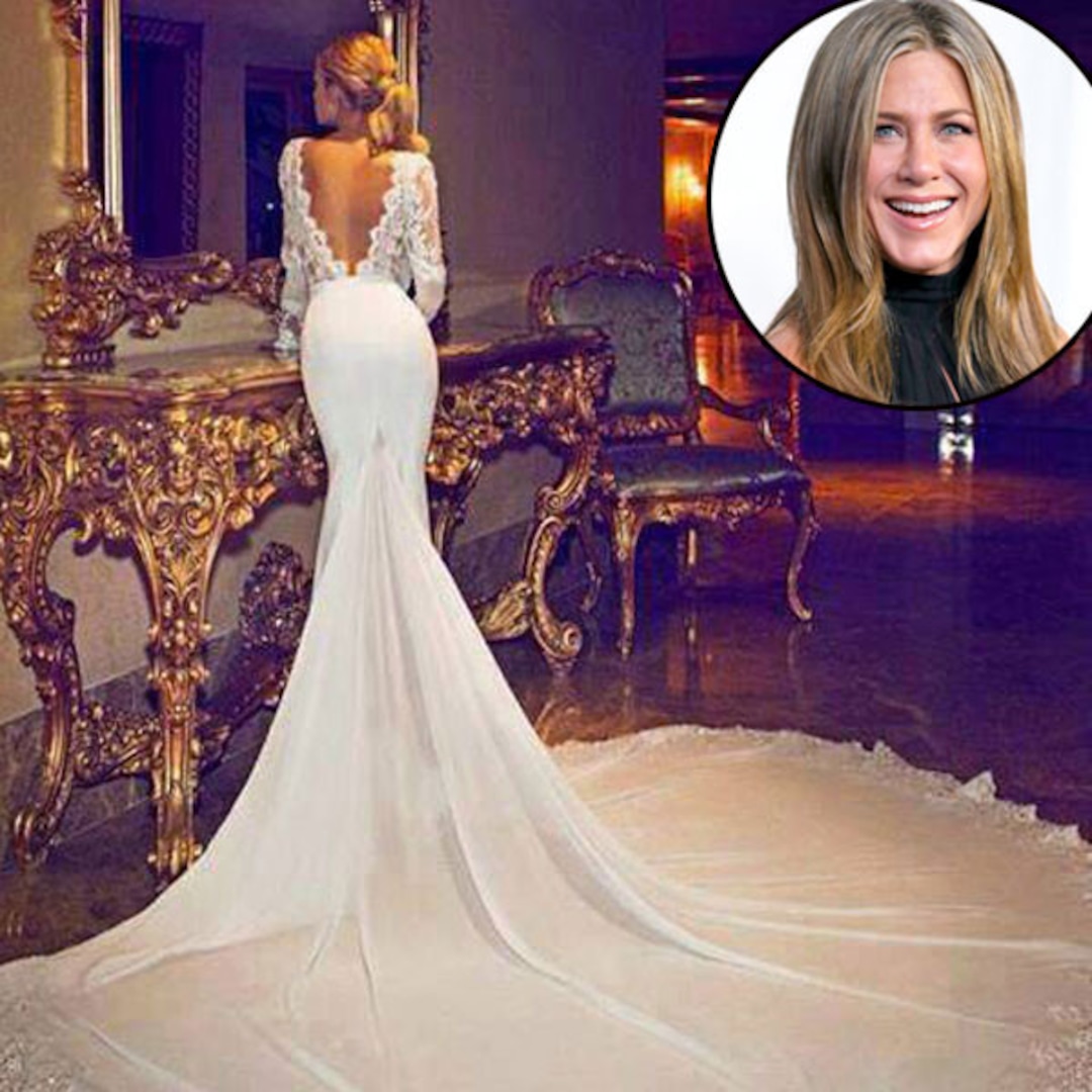 No, This Is Not Jennifer Aniston's Wedding Dress E! Online UK